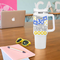 Funny 30th Birthday Tumbler With Handle It Took Me 30 Years To Look This Good Bday Gift