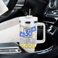 Funny 30th Birthday Tumbler With Handle It Took Me 30 Years To Look This Good Bday Gift