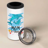 Gifts for Mom Birthday 4 in 1 Can Cooler Tumbler I Love You Mom Cute Mothers Day Present