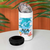 Gifts for Mom Birthday 4 in 1 Can Cooler Tumbler I Love You Mom Cute Mothers Day Present