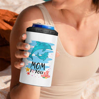 Gifts for Mom Birthday 4 in 1 Can Cooler Tumbler I Love You Mom Cute Mothers Day Present
