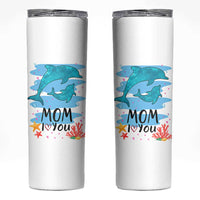 Gifts for Mom Birthday Skinny Tumbler I Love You Mom Cute Mothers Day Present