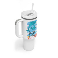 Gifts for Mom Birthday Tumbler With Handle I Love You Mom Cute Mothers Day Present