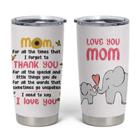 Mom Gifts From Kids Tumbler Cup Mothers Day Gifts Remember I Love You Mom Sunflower