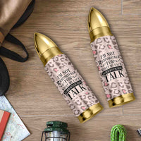 Funny Sarcasm Bullet Tumbler I'm Not Responsible For What My Face Does When You Talk Leopard