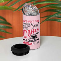 Crazy Chicken Lady 4 in 1 Can Cooler Tumbler Funny Farmhouse Garden Animal Lover Gifts