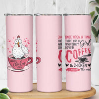 Crazy Chicken Lady Skinny Tumbler Funny Farmhouse Garden Animal Lover Gifts