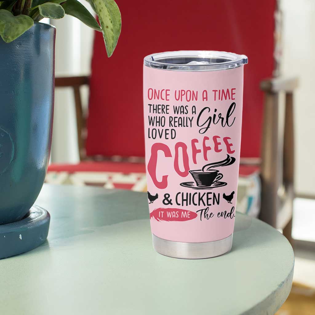 Crazy Chicken Lady Tumbler Cup Funny Farmhouse Garden Animal Lover Gifts