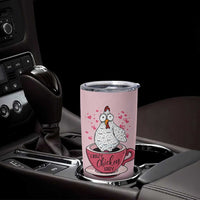 Crazy Chicken Lady Tumbler Cup Funny Farmhouse Garden Animal Lover Gifts