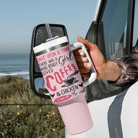 Crazy Chicken Lady Tumbler With Handle Funny Farmhouse Garden Animal Lover Gifts