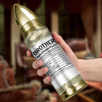 Funny Brother Gifts Bullet Tumbler I Smile Because You Are My Brothers Camo