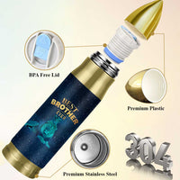 Best Brother Ever Bullet Tumbler Brothers Adult Big Brother Gifts Lion