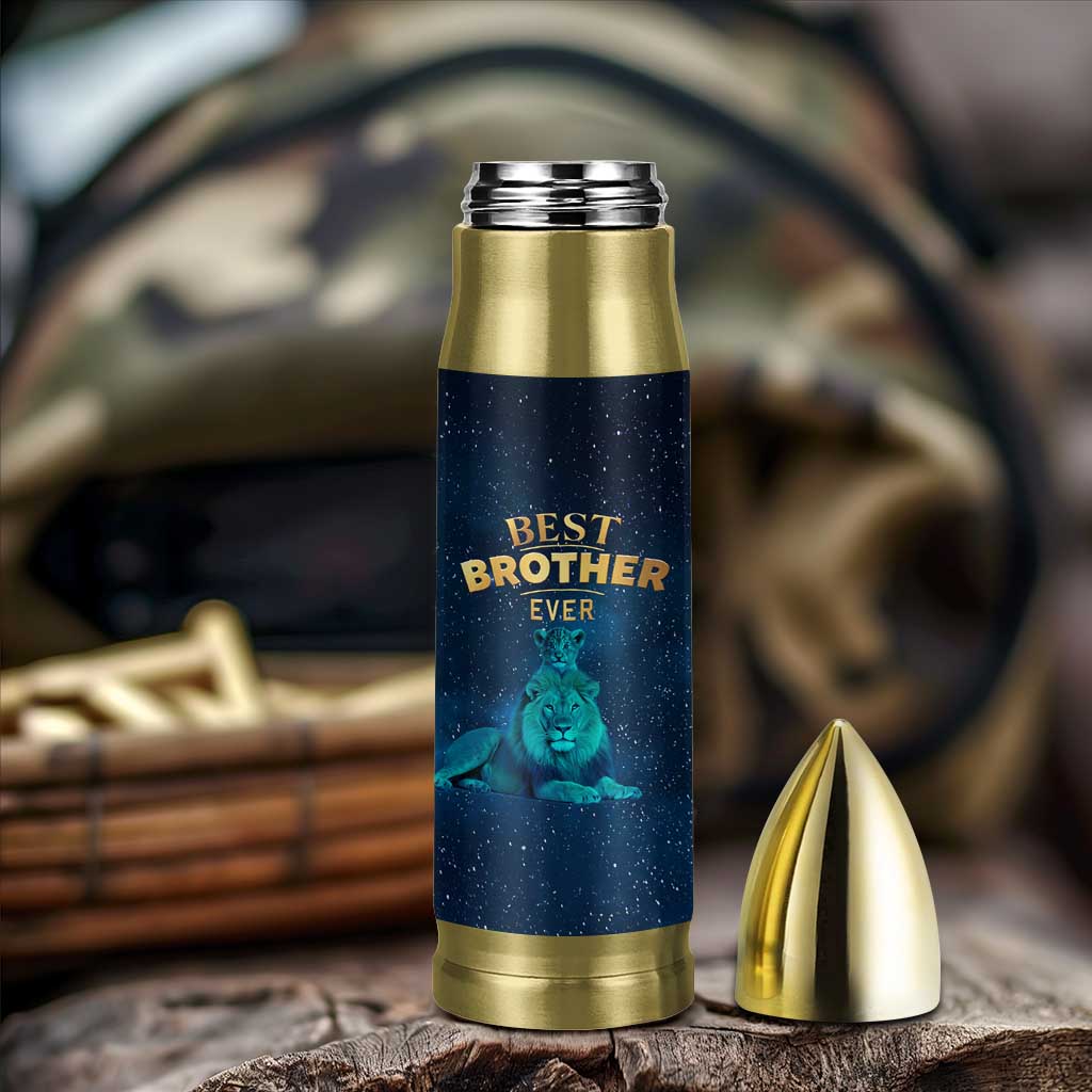 Best Brother Ever Bullet Tumbler Brothers Adult Big Brother Gifts Lion