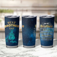 Best Brother Ever Tumbler Cup Brothers Adult Big Brother Gifts Lion