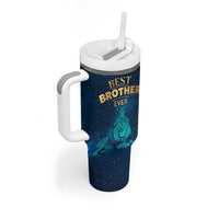 Best Brother Ever Tumbler With Handle Brothers Adult Big Brother Gifts Lion