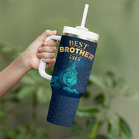 Best Brother Ever Tumbler With Handle Brothers Adult Big Brother Gifts Lion