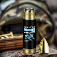 Funny Brother Gifts From Sister Bullet Tumbler Im A Proud Brother