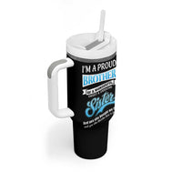 Funny Brother Gifts From Sister Tumbler With Handle Im A Proud Brother