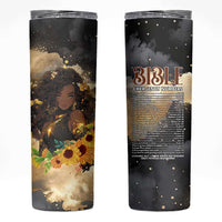 Bible Emergency Numbers Skinny Tumbler Bible Verse Religious Gifts For Afro Women