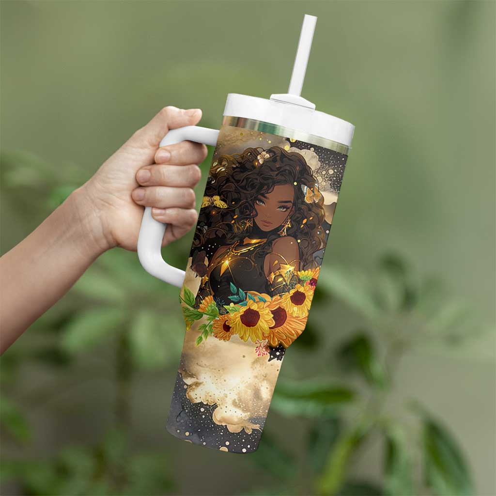 Bible Emergency Numbers Tumbler With Handle Bible Verse Religious Gifts For Afro Women