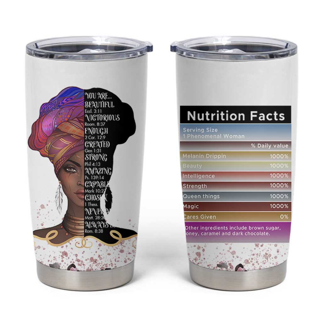 Christian Gifts For Afro Women Tumbler Cup You Are Bible Verse Religious Gifts Leopard