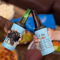 Christian Gifts for Black Women 4 in 1 Can Cooler Tumbler African American Afro Black Girl Encouragement Religious Gift - Wonder Print Shop