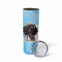 Christian Gifts for Black Women Skinny Tumbler African American Afro Black Girl Encouragement Religious Gift - Wonder Print Shop