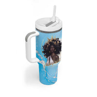 Christian Gifts for Black Women Tumbler With Handle African American Afro Black Girl Encouragement Religious Gift - Wonder Print Shop