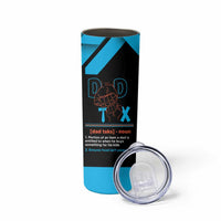 Dad Tax Skinny Tumbler Funny Birthday Christmas Gift For Men Stepdad Bonus Dad Uncle - Wonder Print Shop