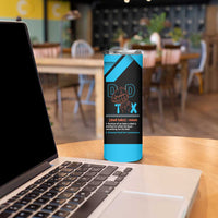 Dad Tax Skinny Tumbler Funny Birthday Christmas Gift For Men Stepdad Bonus Dad Uncle - Wonder Print Shop