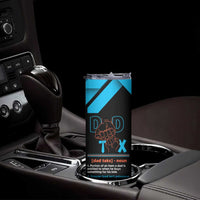 Dad Tax Skinny Tumbler Funny Birthday Christmas Gift For Men Stepdad Bonus Dad Uncle - Wonder Print Shop