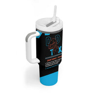 Dad Tax Tumbler With Handle Funny Birthday Christmas Gift For Men Stepdad Bonus Dad Uncle - Wonder Print Shop