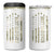 Fathers Day Dad 4 in 1 Can Cooler Tumbler Best Dad Ever Camo American Flag USA Camouflage