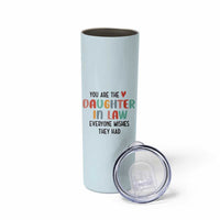 Love Gifts For Daughter In Law Skinny Tumbler Wedding Day Gift From Mother In Law