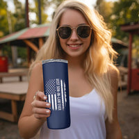 My Son In Law Is My Favorite Child Skinny Tumbler Funny Gift For Mother-in-Law Father-in-Law USA Flag