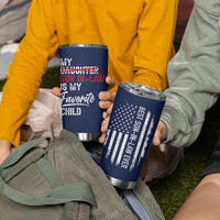 My Son In Law Is My Favorite Child Tumbler Cup Funny Gift For Mother-in-Law Father-in-Law USA Flag