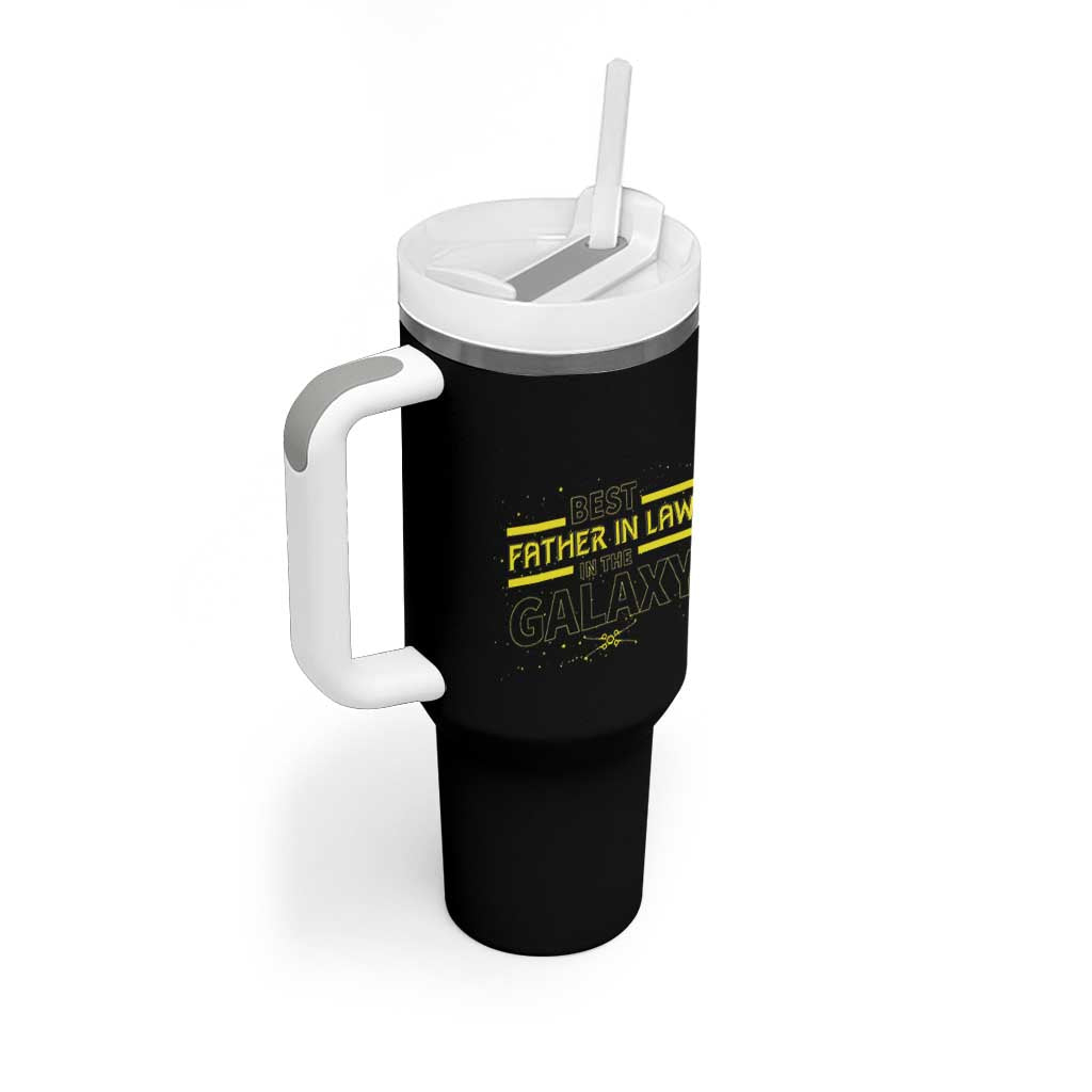 Best Father In Law Gifts Tumbler With Handle Funny Father-in-law Fathers Day