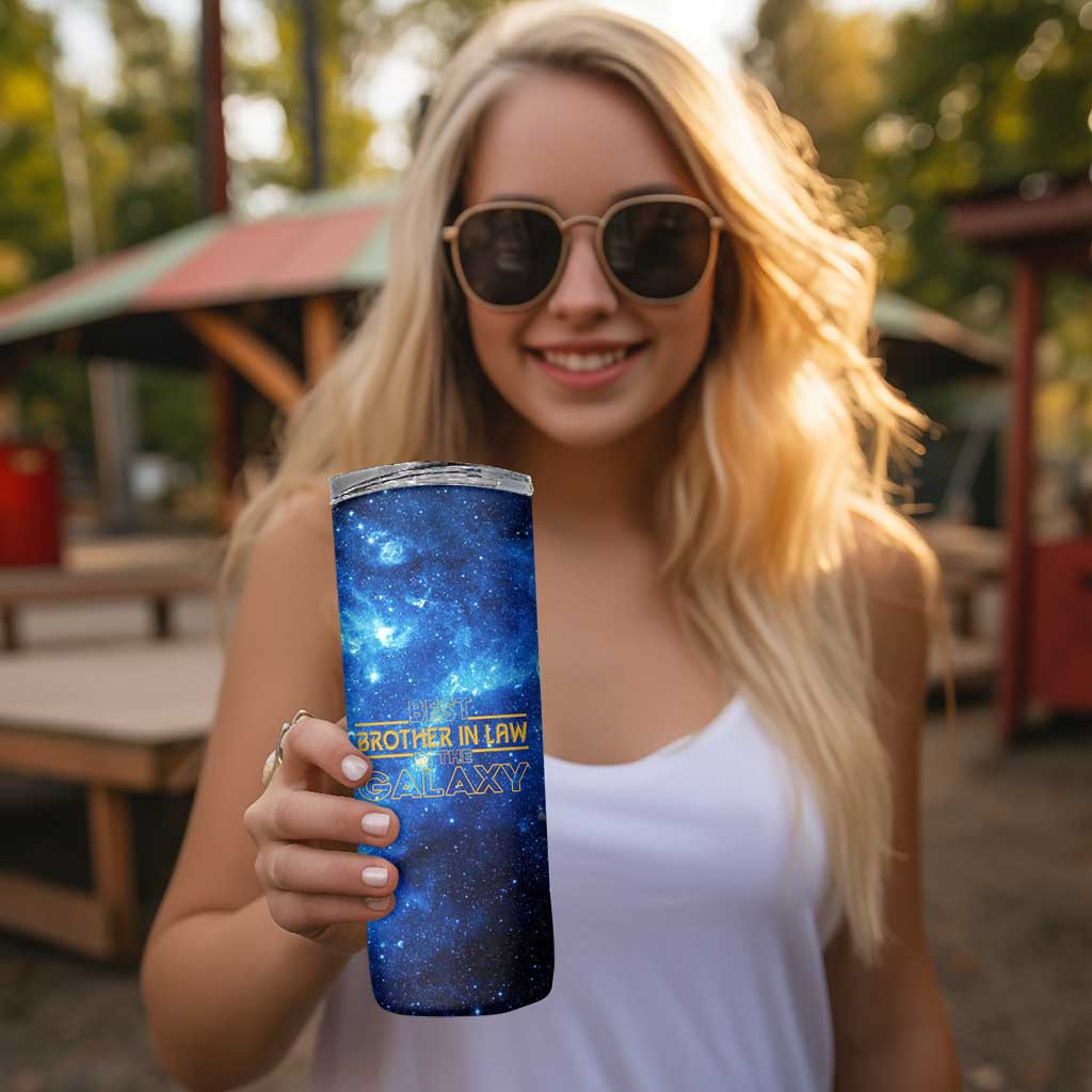 Best Brother In Law Gifts Skinny Tumbler Christmas Birthday Fathers Day Gift From Sister Galaxy
