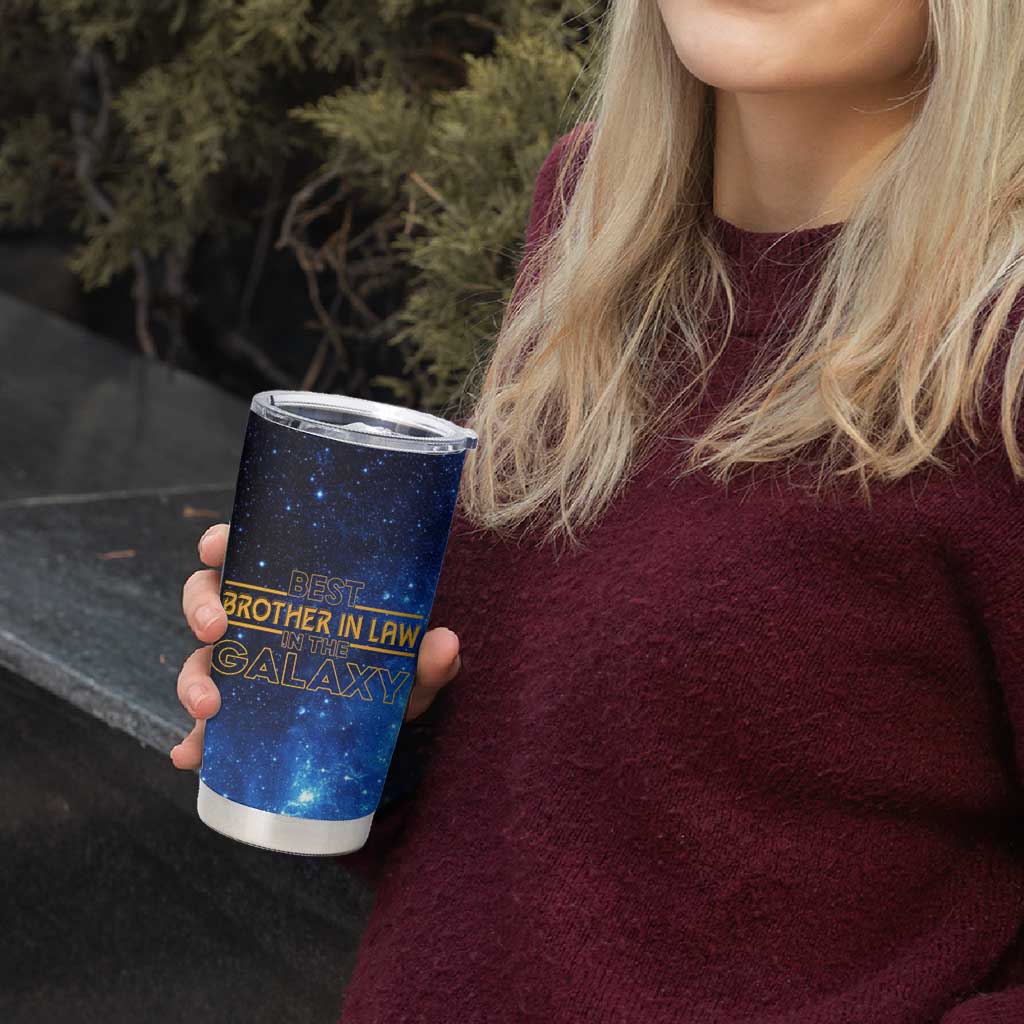 Best Brother In Law Gifts Tumbler Cup Christmas Birthday Fathers Day Gift From Sister Galaxy