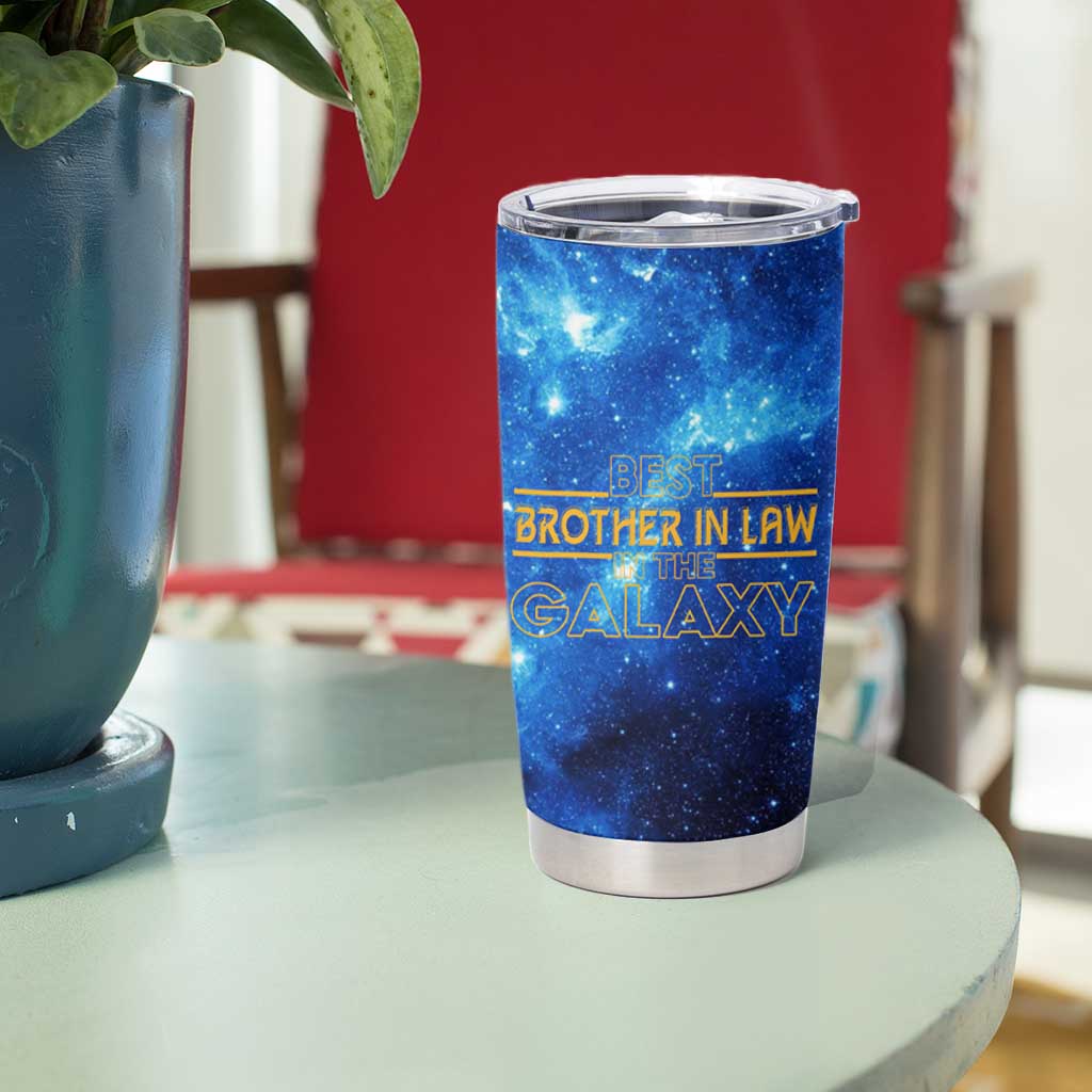 Best Brother In Law Gifts Tumbler Cup Christmas Birthday Fathers Day Gift From Sister Galaxy