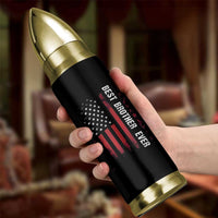 Best Brother Ever Bullet Tumbler Retro US Flag Gifts From Sisters Siblings