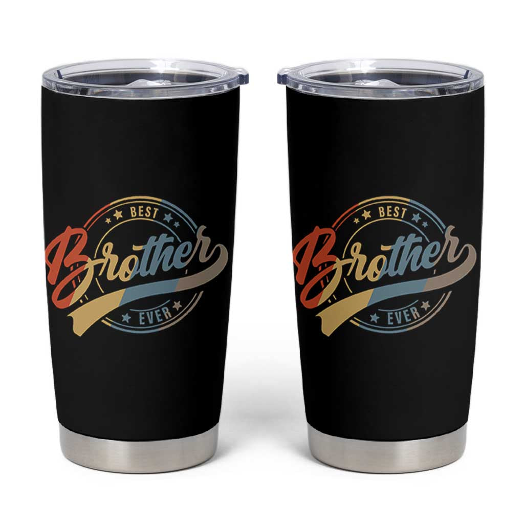 Best Brother Ever Tumbler Cup Retro Vintage Gifts From Sisters Siblings