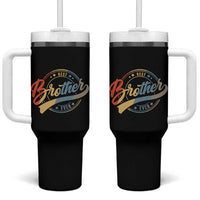 Best Brother Ever Tumbler With Handle Retro Vintage Gifts From Sisters Siblings