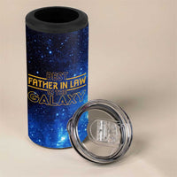 Father-In-Law Gifts 4 in 1 Can Cooler Tumbler Best Father In Law In The Galaxy
