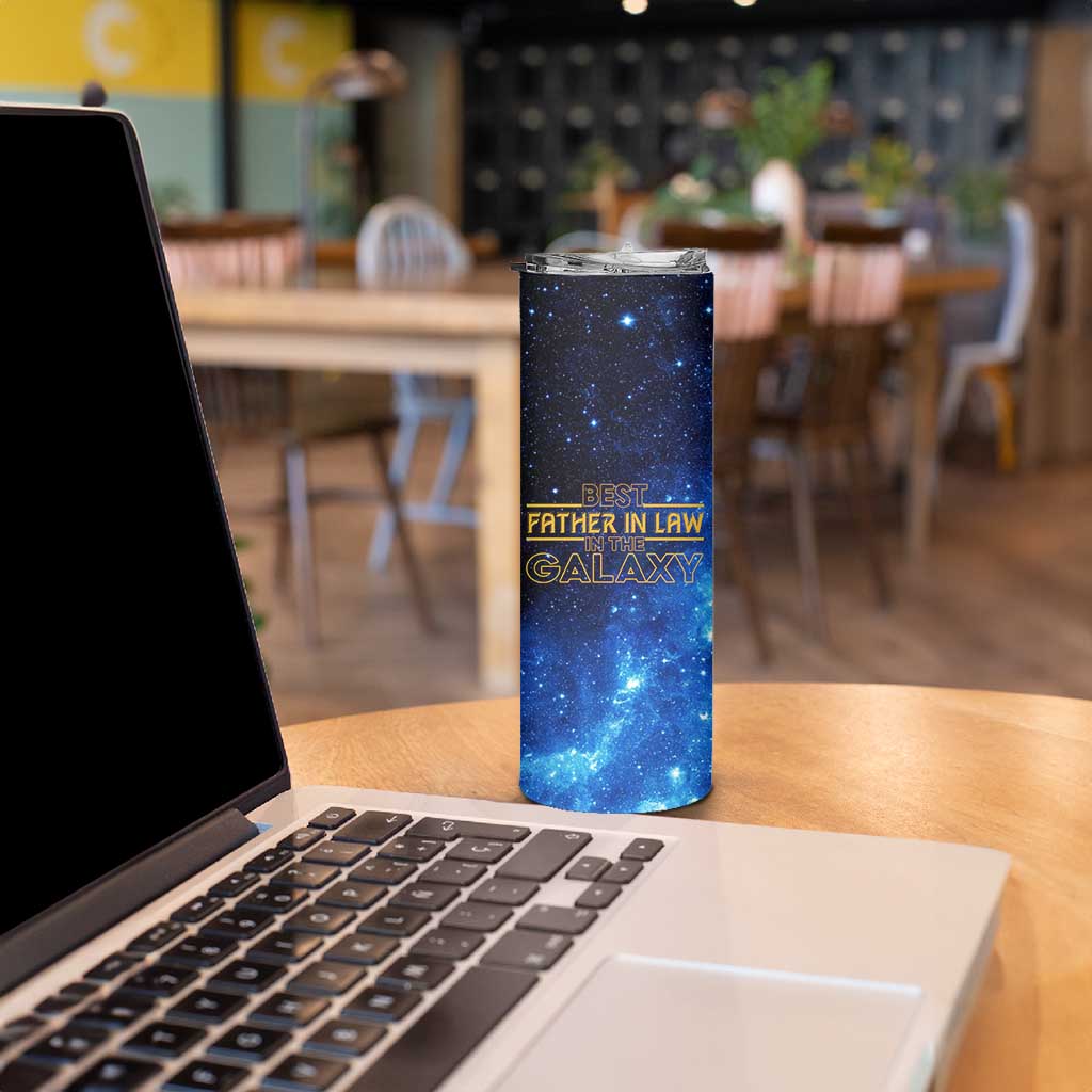 Father-In-Law Gifts Skinny Tumbler Best Father In Law In The Galaxy