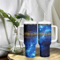 Father-In-Law Gifts Tumbler With Handle Best Father In Law In The Galaxy