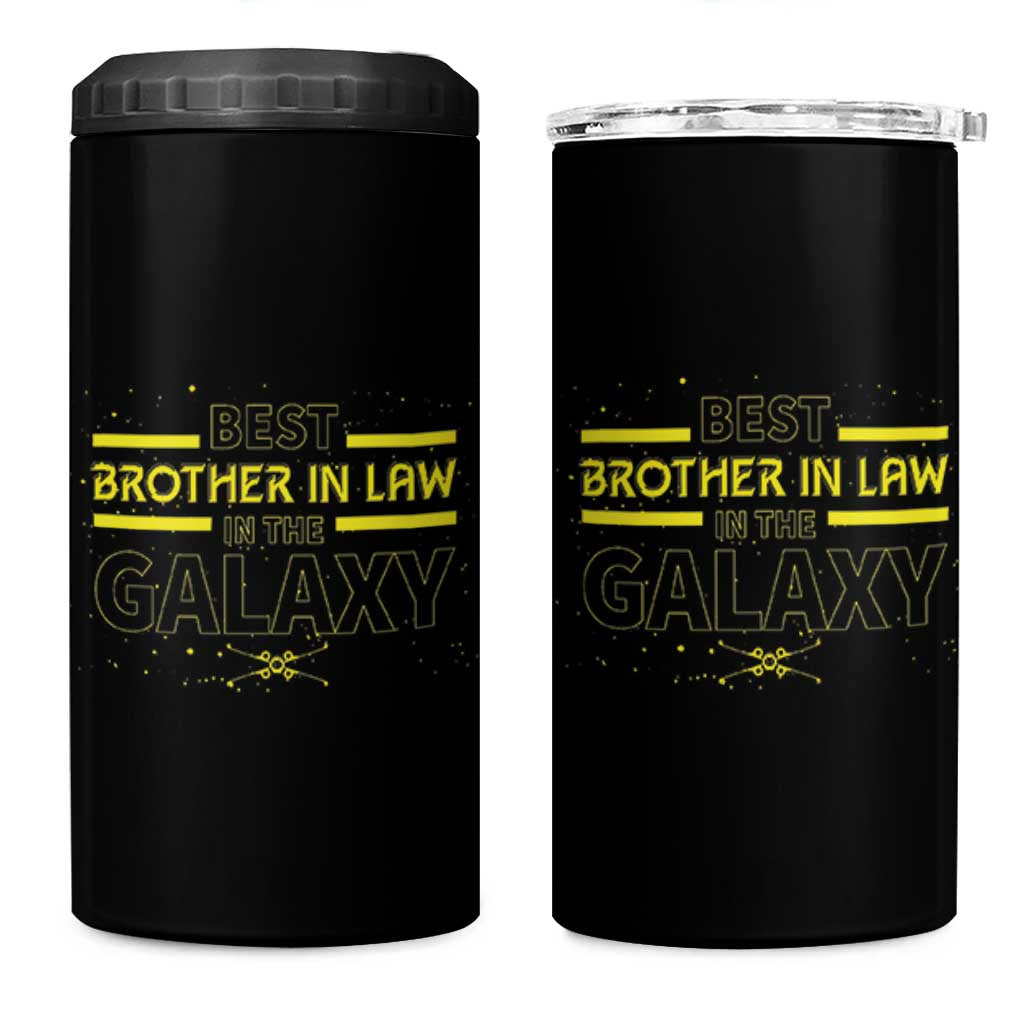 Best Brother In Law Gifts 4 in 1 Can Cooler Tumbler Christmas Birthday Fathers Day Gift From Sister