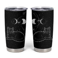 Black Cat Tumbler Cup Cat Lover Gifts For Women Funny Goth Witch Gothic