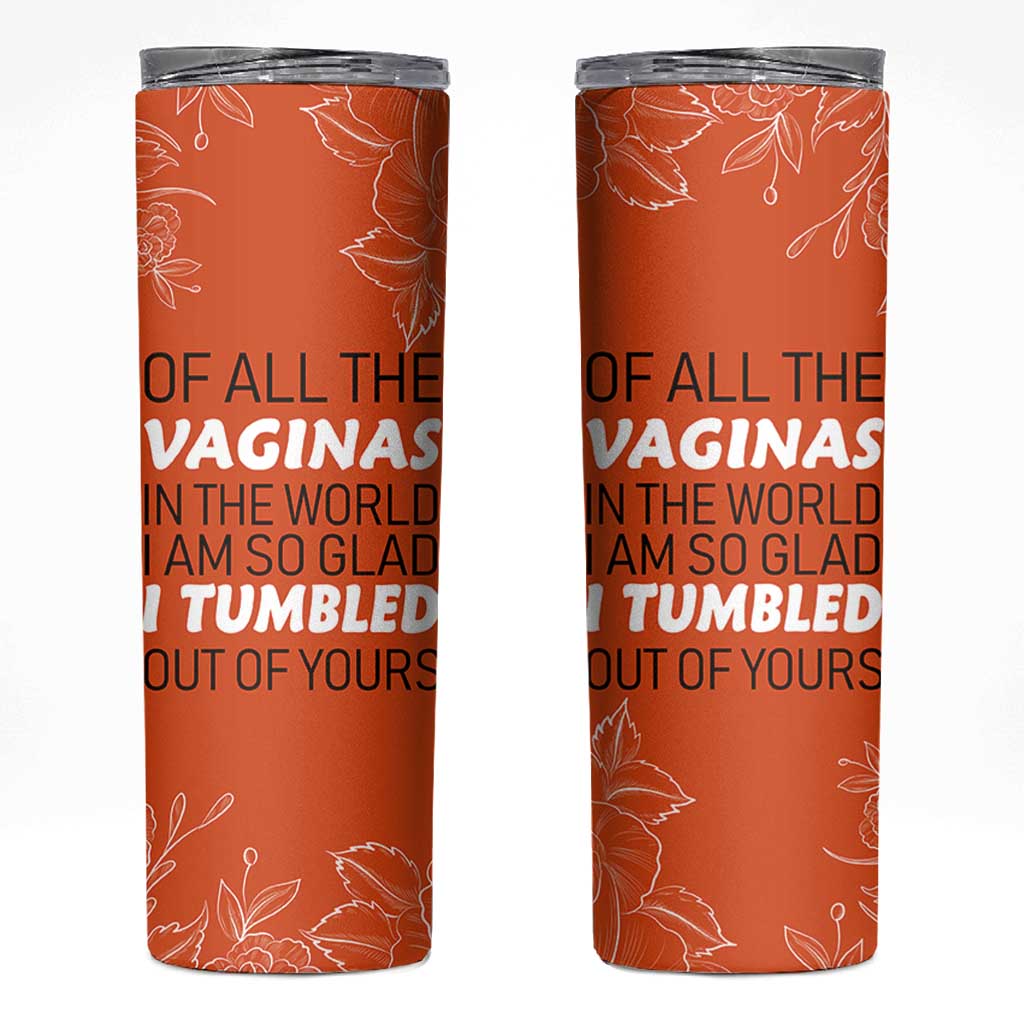 Funny Mom Gifts From Kids Skinny Tumbler Mothers Day Gag Gift Flower