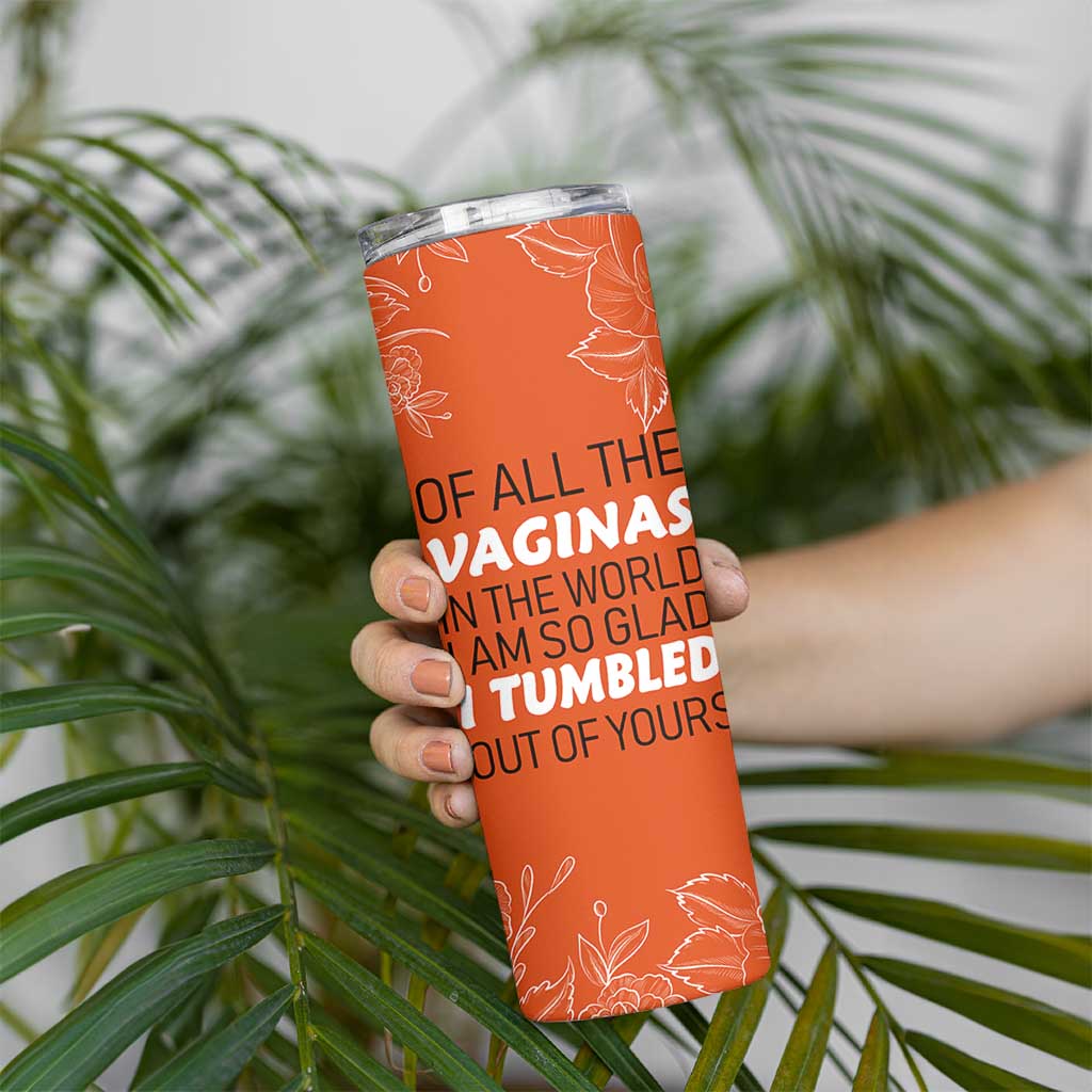 Funny Mom Gifts From Kids Skinny Tumbler Mothers Day Gag Gift Flower